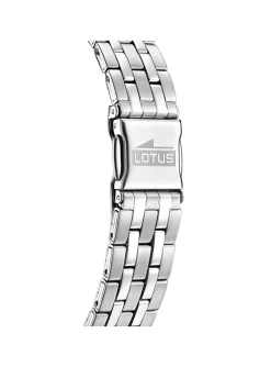 Montre femme Lotus rectangulaire acier
