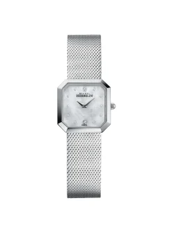 Montre femme Michel Herbelin Octogône_x005f_x000D_acier fond nacré