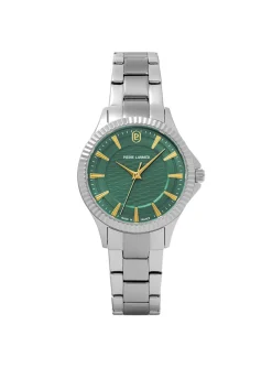 Montre femme Pierre Lannier Metropolitain fond vert