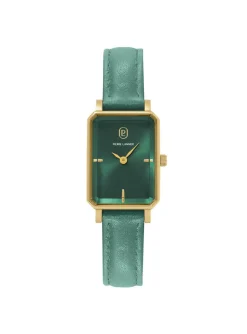 Montre femme Pierre Lannier Ariane doré cuir vert