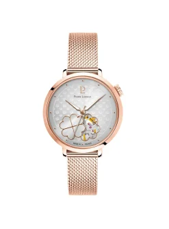 Montre femme Pierre Lannier automatique acier rose_x005f_x000D_collection Espérance