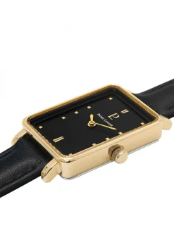 Montre femme Pierre Lannier Ariane cuir noir