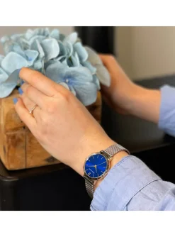 Montre femme Pierre Lannier Chouquette cadran bleu