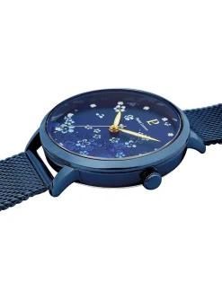 Montre femme Pierre Lannier Tallia bleu milanais