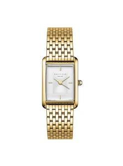 Montre femme Rosefield Heirloom white acier doré