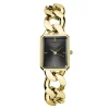 Montre femme Rosefield Octagon XS Chain Black Gold