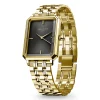 Montre femme Rosefield Octagon XS Noir Or