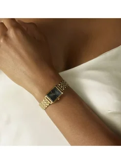Montre femme Rosefield Octagon XS Noir Or