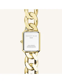 Montre femme Rosefield Octagon XS Chain Black Gold