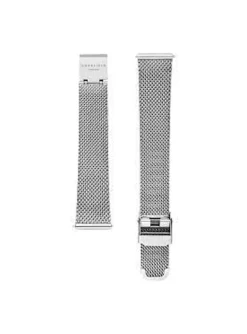 Montre femme Rosefield Pearl Edit maille mailanaise_x005f_x000D_argentée