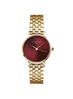 Montre femme Rosefield Small Edit Bordeaux