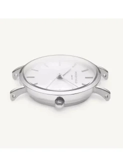 Montre femme Rosefield Small Edit maille milanaise_x005f_x000D_argentée