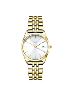 Montre femme Rosefield The Ace acier doré
