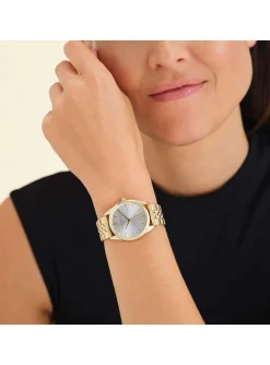 Montre femme Rosefield The Ace acier doré