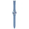 Montre femme Swatch Denim Blue_x005f_x000D_Collection Skin Classic