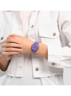 Montre femme SWATCH Perfect Plum