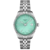 Montre femme Tissot Balade acier cadran vert clair