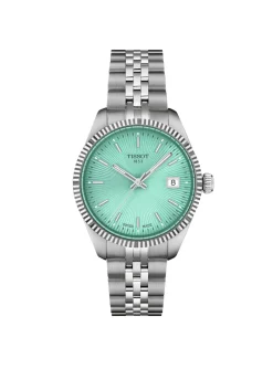 Montre femme Tissot Balade acier cadran vert clair