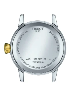 Montre femme Tissot Classic Dream bicolore