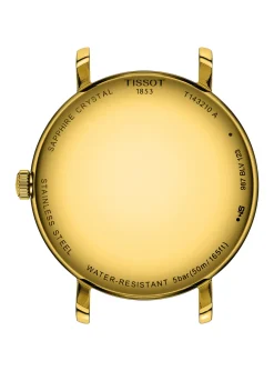 Montre femme Tissot Everytime acier milanais doré