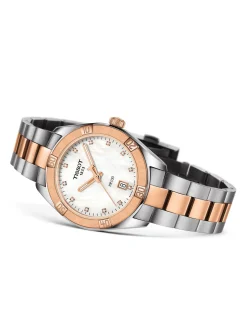 Montre femme Tissot PR100 Sport Chic diamants