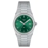 Montre femme Tissot PRX acier cadran vert