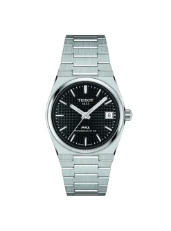 Montre femme Tissot PRX Powermatic 80 fond noir
