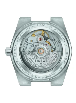 Montre femme Tissot PRX Powermatic 80 fond nacre