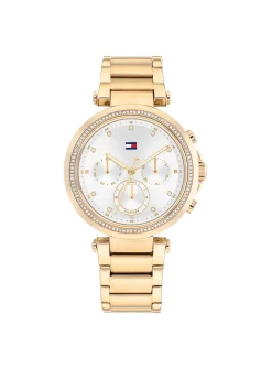 Montre femme Tommy Hilfiger chrono tout acier