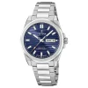 Montre Festina acier cadran bleu_x005f_x000D_collection Swaiss Made