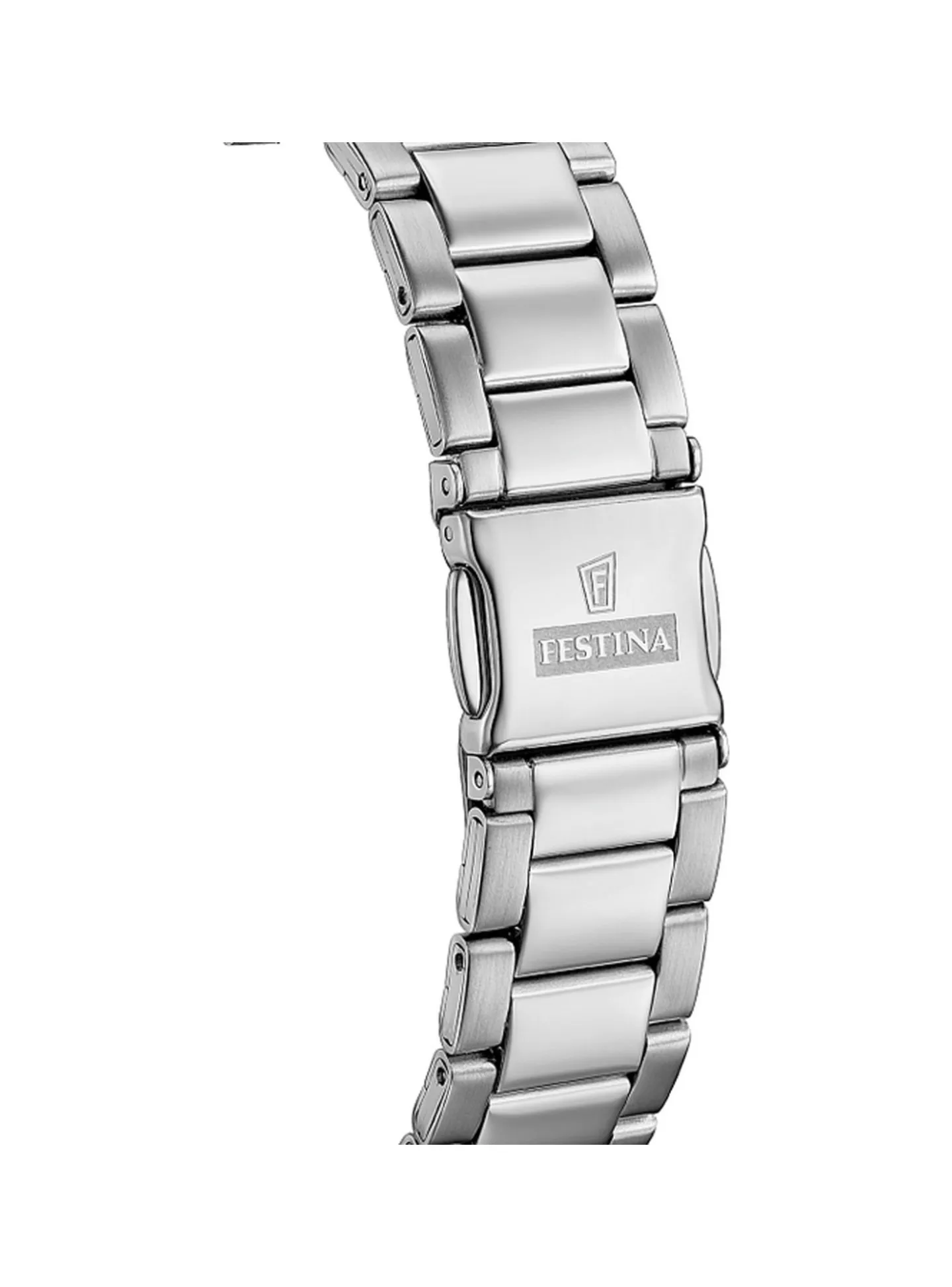 Montre Festina acier cadran bleu ciel