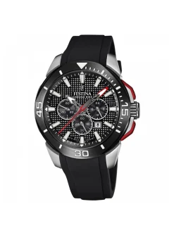 Montre Festina Chrono Bike silicone noir