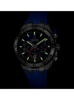 Montre Festina Chrono Bike silicone bleu