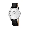 Montre Festina Classique cuir noir cadran gris