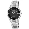 Montre Festina classique acier cadran noir_x005f_x000D_collection Swiss Made
