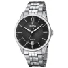 Montre Festina Classique acier cadran noir