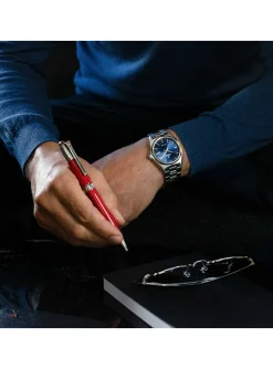Montre Festina classique acier cadran bleu