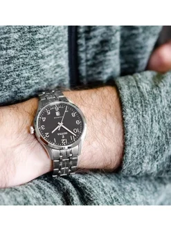 Montre Festina classique titane cadran noir