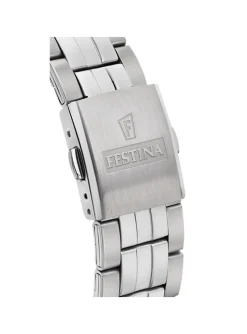 Montre Festina Classique acier cadran bleu