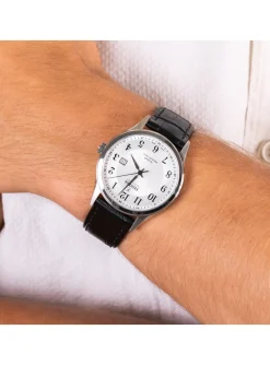 Montre Festina cuir noir dateur_x005f_x000D_Collection Swiss Made