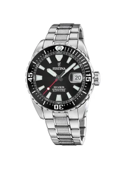 Montre Festina The Originals acier cadran noir