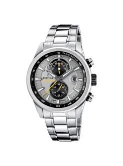 Montre Festina Timeless acier chrono