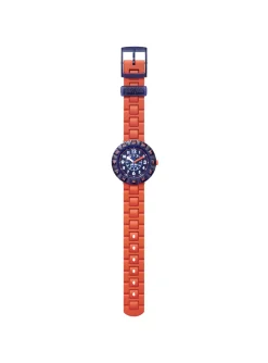Montre Flik Flak Orangebrick