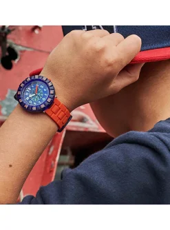 Montre Flik Flak Orangebrick