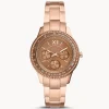 Montre Fossil Femme Stella Sport Rose Gold