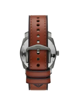 Montre Fossil Machine cuir brun
