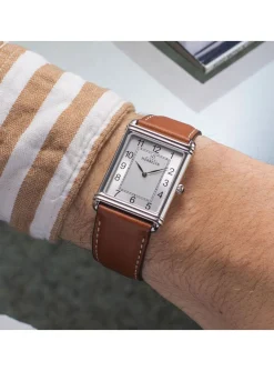 Montre Herbelin Art Déco cuir gold