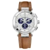 Montre Herbelin Newport chrono cuir gold