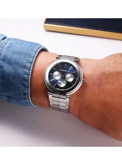Montre Herbelin Newport Slim Phase de lune acier