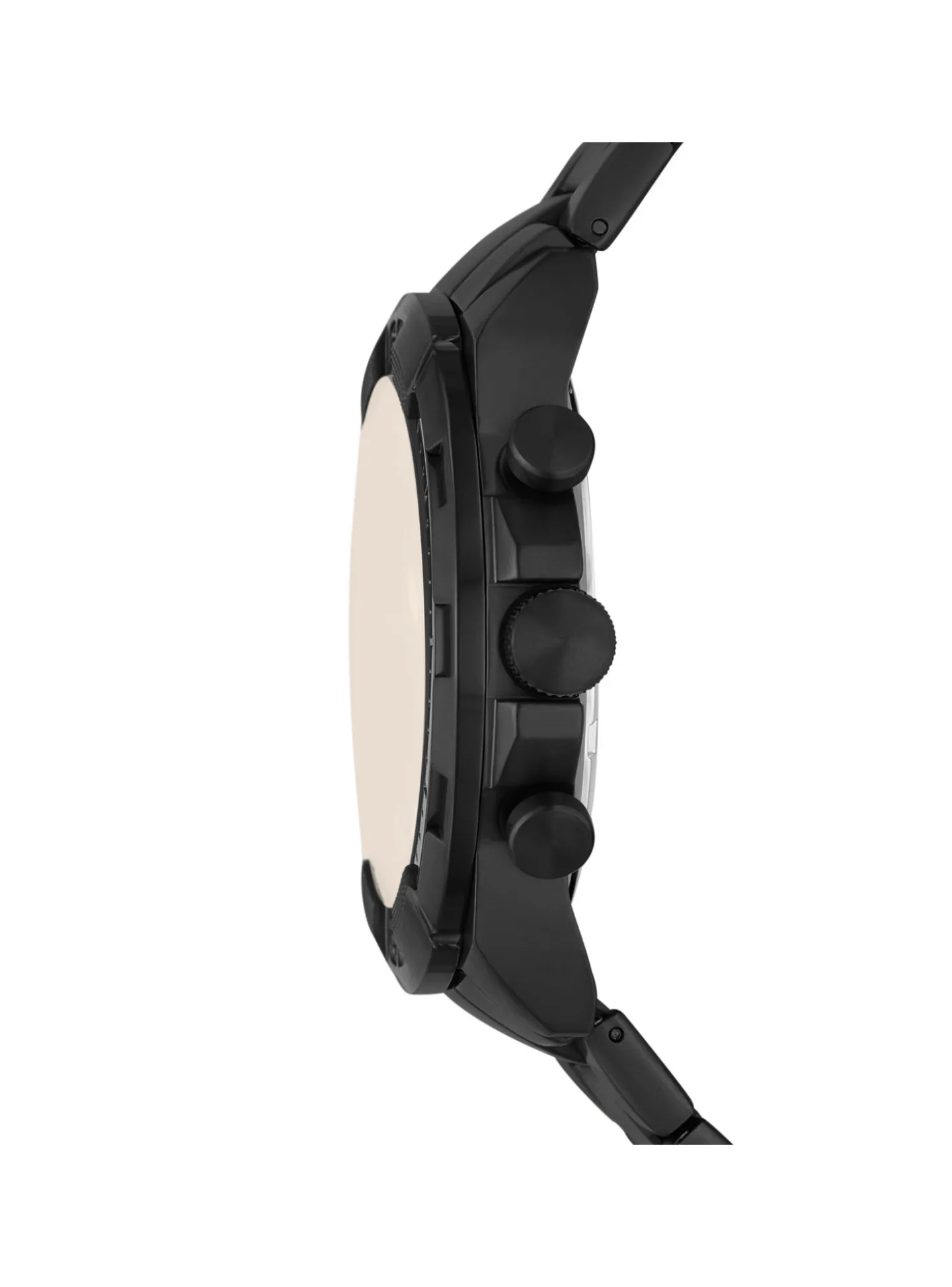 Montre homme Fossil Bronson acier noir